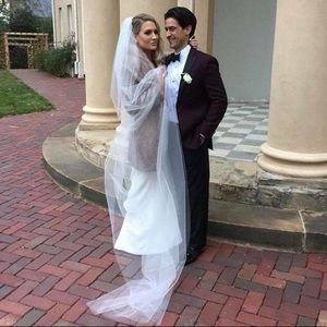 Brides and Hairpins Christina Cathedral Veil Ivory